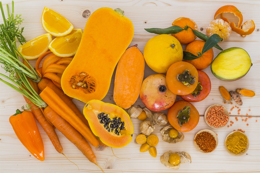 Tại sao thực phẩm màu vàng cam có lợi cho sức khỏe?