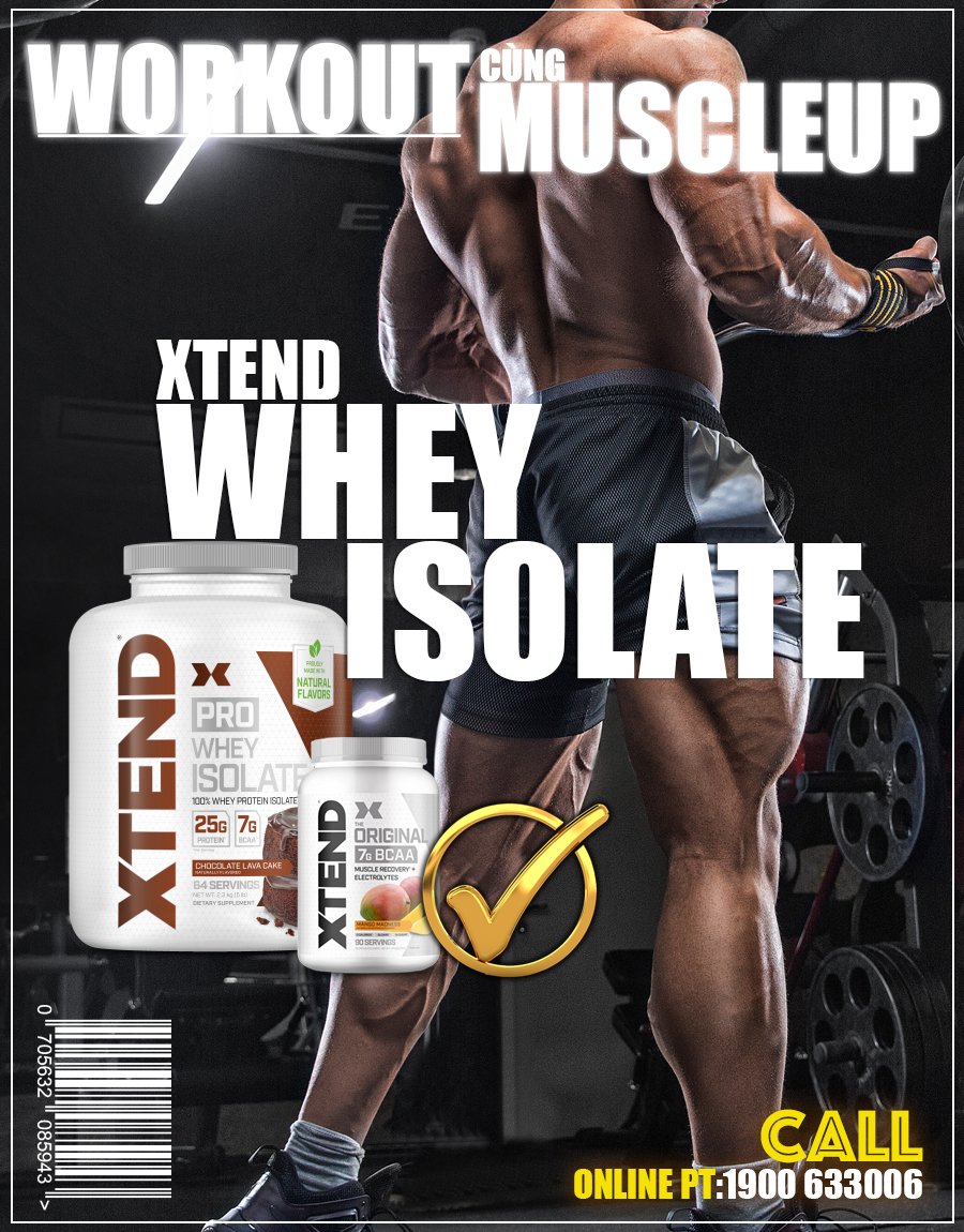 XTEND Pro Protein Powder Chocolate Lava Cake | 100% Whey Protein Isolate