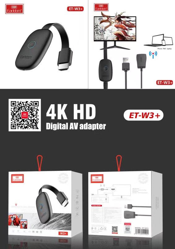 HDMI không dây Earldom W3+