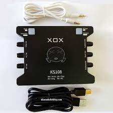 Sound Card XOX KS108, Thiết bị thu âm, Livestream, Karaoke