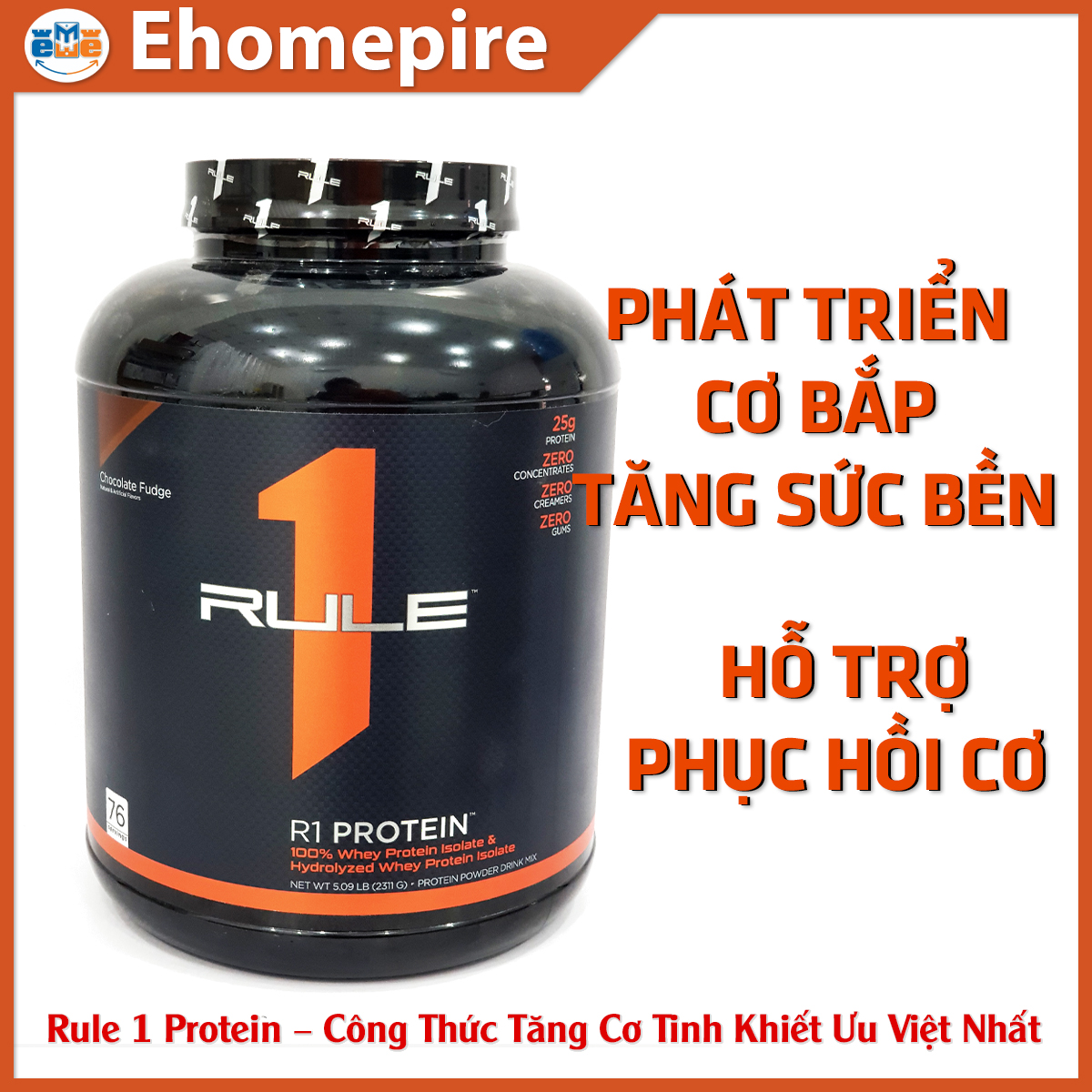 Rule 1 Proteins 5Lbs (2.23kg) - NPP Ehomepire